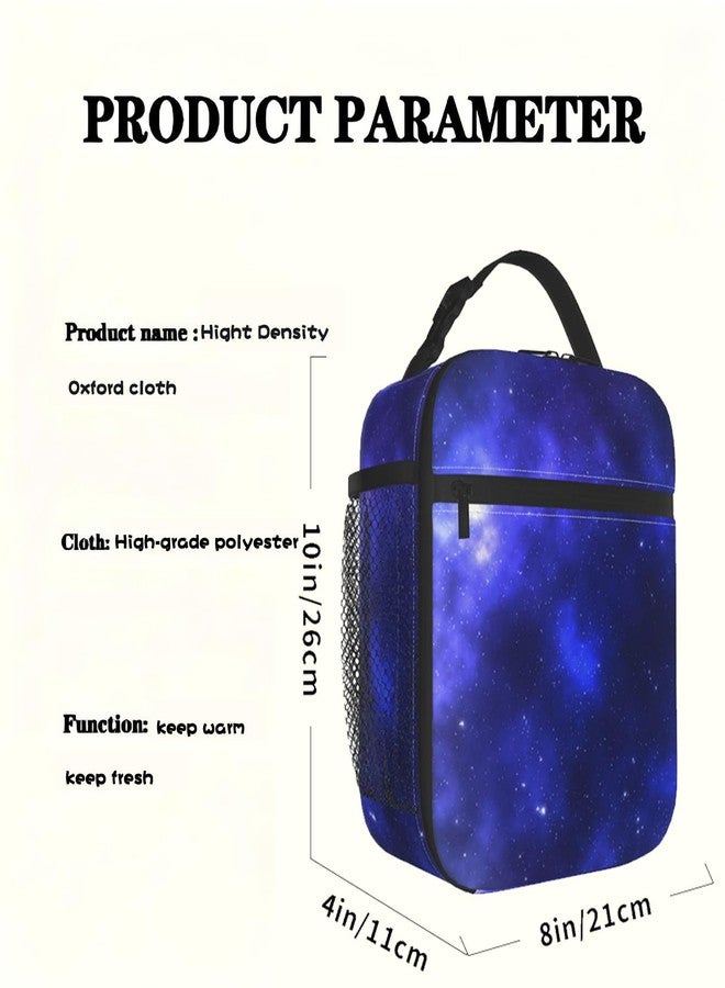 VODRM Cool Dinosaur Lunch Box for Kids,Dino Insulated Bag for Student,Animal Reusable Thermal Insulation Cooler Tote Bags for School Work Picnic Camping Outdoor Gifts (Cartoon Dino Blue) - Image 5